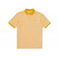 Supreme Nike Jacquard Polo Mustard