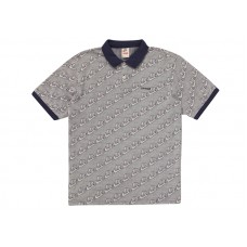 Supreme Nike Jacquard Polo Navy
