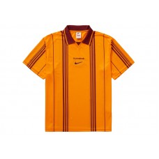 Supreme Nike Jewel Stripe Soccer Jersey Orange