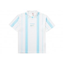Supreme Nike Jewel Stripe Soccer Jersey White