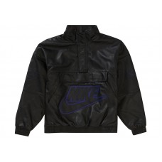 Supreme Nike Leather Anorak Black