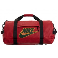 Supreme Nike Leather Duffle Bag Red