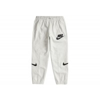 Supreme Nike Leather Warm Up Pant White
