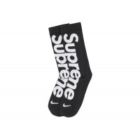 Supreme Nike Lightweight Crew Socks Black
