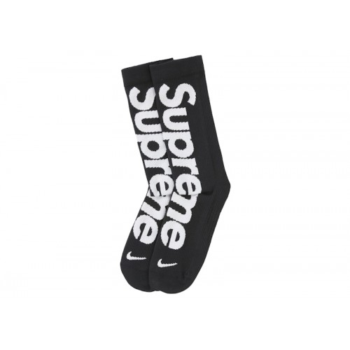 Supreme Nike Lightweight Crew Socks Black