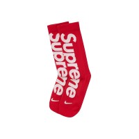 Supreme Nike Lightweight Crew Socks Red
