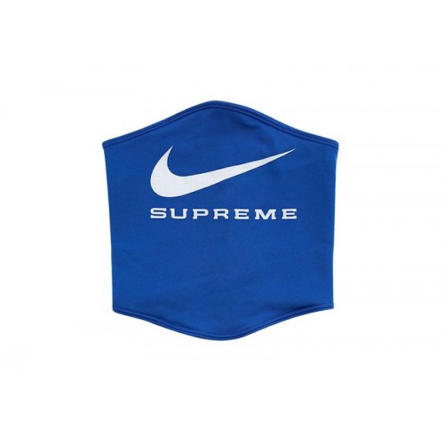 Supreme Nike Logo Neck Warmer Blue