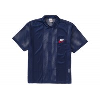 Supreme Nike Mesh S/S Shirt Navy