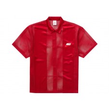 Supreme Nike Mesh S/S Shirt Red