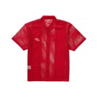Supreme Nike Mesh S/S Shirt Red