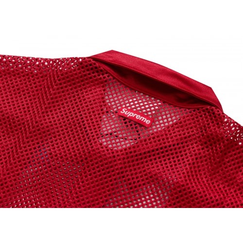 Supreme Nike Mesh S/S Shirt Red