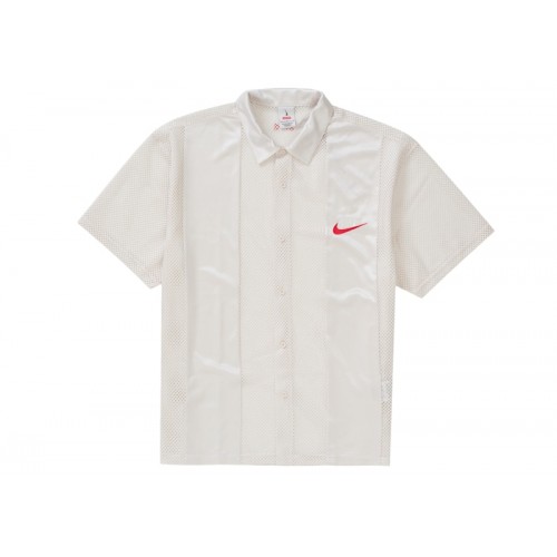 Supreme Nike Mesh S/S Shirt White