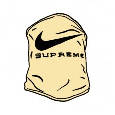 Supreme Nike Neck Warmer Pale Yellow