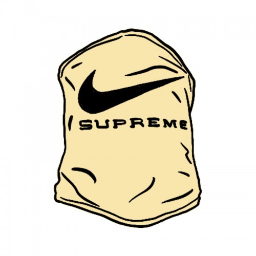 Supreme Nike Neck Warmer Pale Yellow