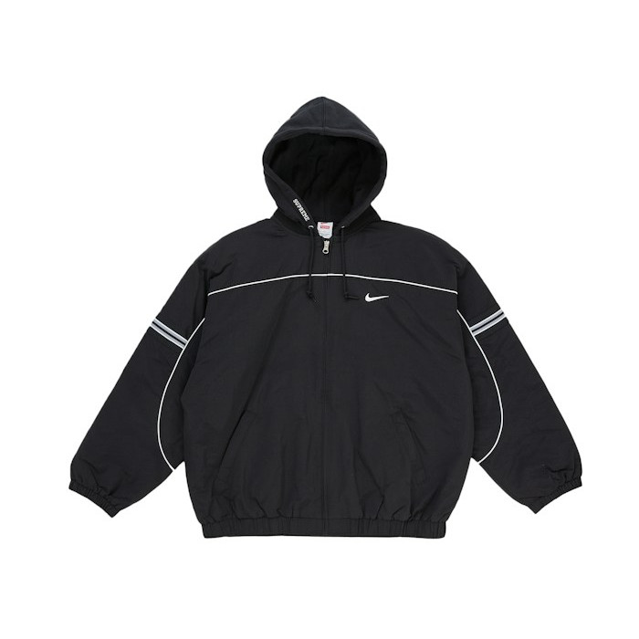 Куртка Supreme Nike Nylon Hooded Jacket Black Куртка Supreme Nike Nylon Hooded Jacket Black