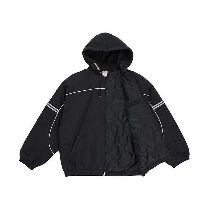Куртка Supreme Nike Nylon Hooded Jacket Black Куртка Supreme Nike Nylon Hooded Jacket Black