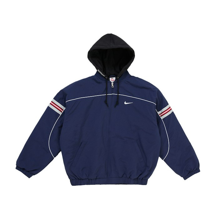 Куртка Supreme Nike Nylon Hooded Jacket Navy Куртка Supreme Nike Nylon Hooded Jacket Navy