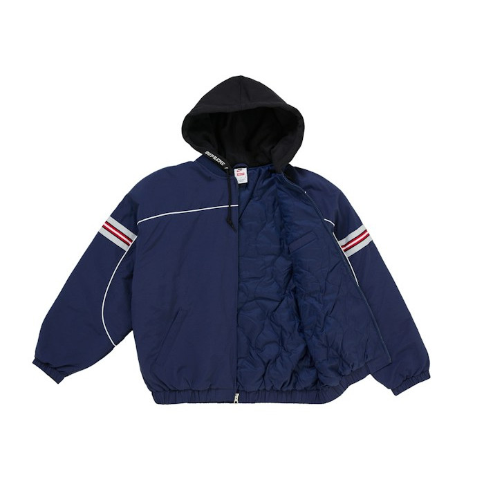 Куртка Supreme Nike Nylon Hooded Jacket Navy Куртка Supreme Nike Nylon Hooded Jacket Navy