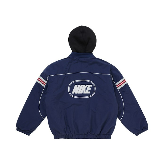 Куртка Supreme Nike Nylon Hooded Jacket Navy Куртка Supreme Nike Nylon Hooded Jacket Navy