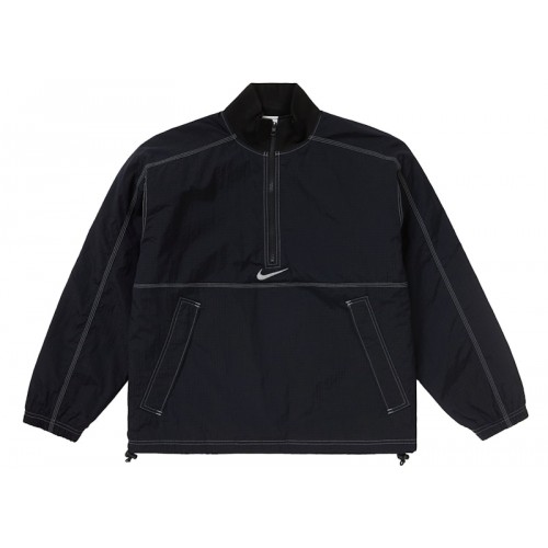 Supreme Nike Ripstop Pullover Black