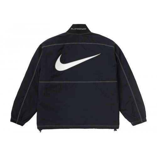 Supreme Nike Ripstop Pullover Black
