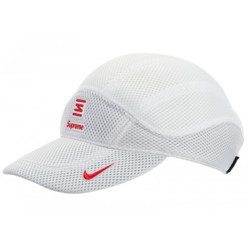 Supreme Nike Shox Running Hat White