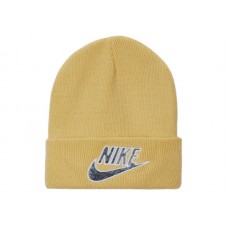 Supreme Nike Snakeskin Beanie Pale Yellow