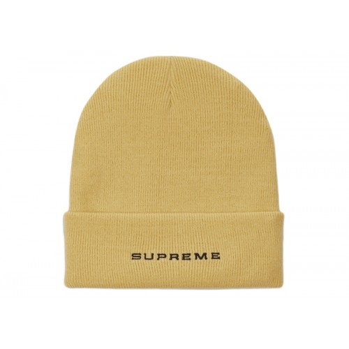Supreme Nike Snakeskin Beanie Pale Yellow