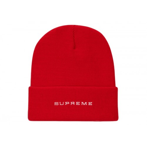 Supreme Nike Snakeskin Beanie Red
