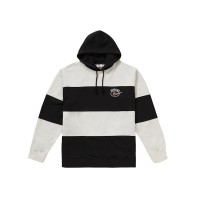 Supreme Nike Stripe Hooded Sweatshirt Black