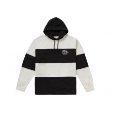 Supreme Nike Stripe Hooded Sweatshirt Black