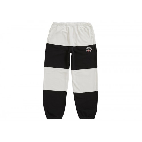 Supreme Nike Stripe Sweatpant Black