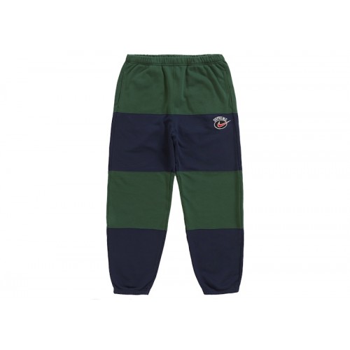 Supreme Nike Stripe Sweatpant Navy