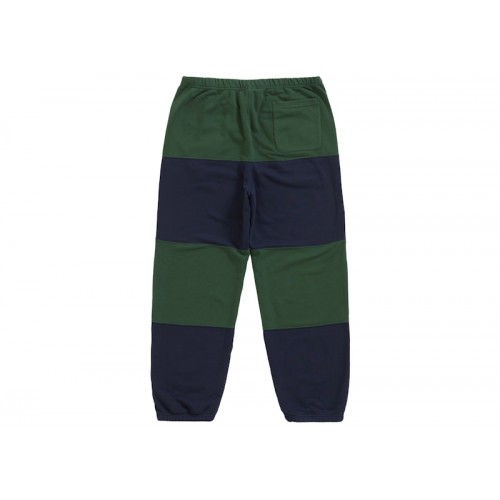 Supreme Nike Stripe Sweatpant Navy