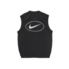 Supreme Nike Sweater Vest Black