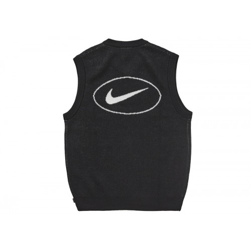 Supreme Nike Sweater Vest Black