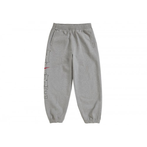 Supreme Nike Sweatpants Heather Grey