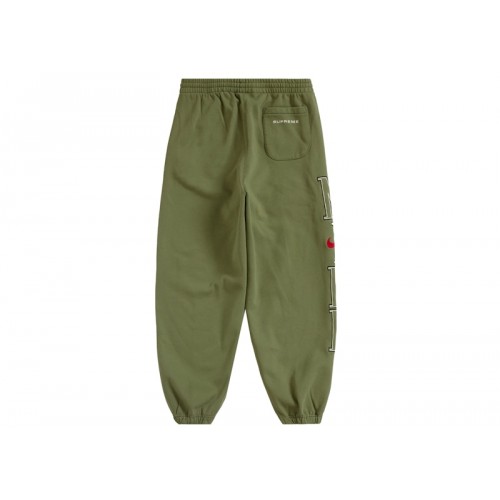 Supreme Nike Sweatpants Olive