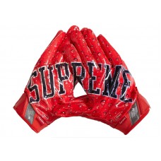 Supreme Nike Vapor Jet 4.0 Football Gloves Red