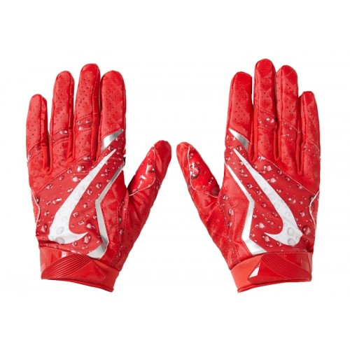 Supreme Nike Vapor Jet 4.0 Football Gloves Red