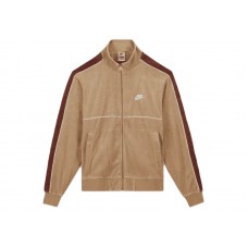 Supreme Nike Velour Track Jacket Tan