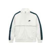 Supreme Nike Velour Track Jacket White