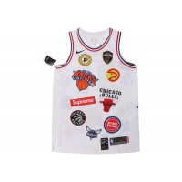 Supreme Nike/NBA Teams Authentic Jersey White