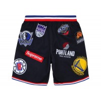 Supreme Nike/NBA Teams Authentic Short Black