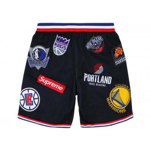 Supreme Nike/NBA Teams Authentic Short Black