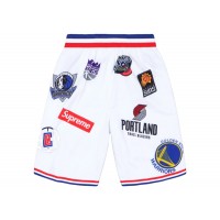 Supreme Nike/NBA Teams Authentic Short White