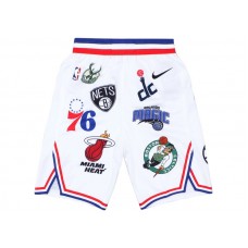 Supreme Nike/NBA Teams Authentic Short White