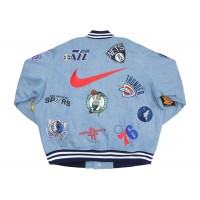 Supreme Nike/NBA Teams Warm-Up Jacket Denim