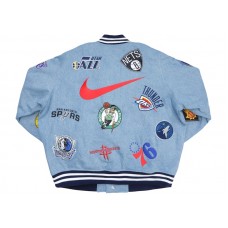 Supreme Nike/NBA Teams Warm-Up Jacket Denim