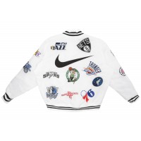 Supreme Nike/NBA Teams Warm-Up Jacket White